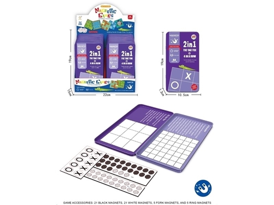 Imagen de Juegos magneticos para llevar 2 en 1