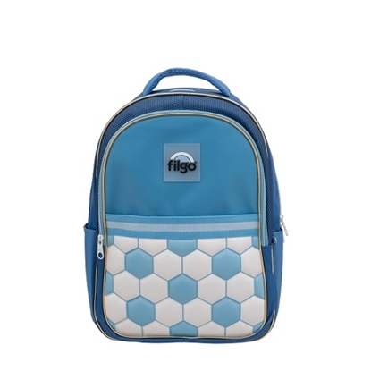 Imagen de Filgo mochila starpak 18¨ - futbol celeste-blanco