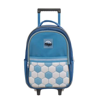 Imagen de Filgo mochila starpak 18¨ carrito - futbol celeste-blanco