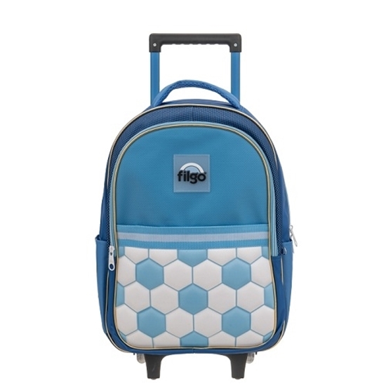 Imagen de Mochila Filgo starpak 18¨ carrito - futbol celeste-blanco