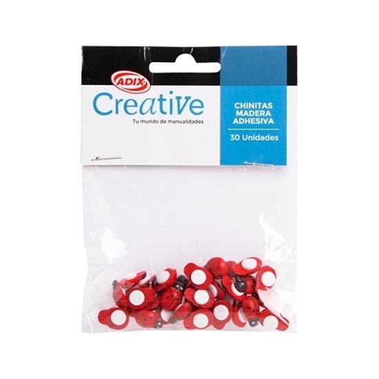 Imagen de San antonio madera  adhesivo creative 30 unidades