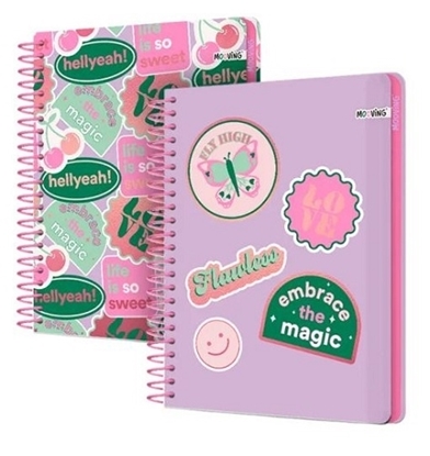 Imagen de Cuaderno mooving pink 96 hojas