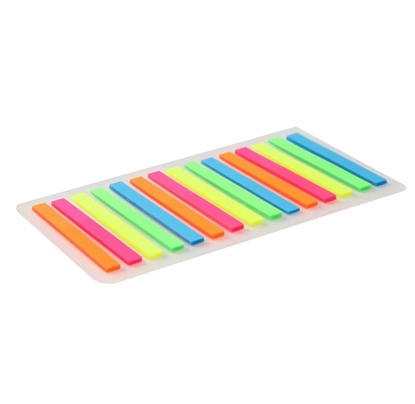 Imagen de Banderitas alargadas traslucidas FLUO