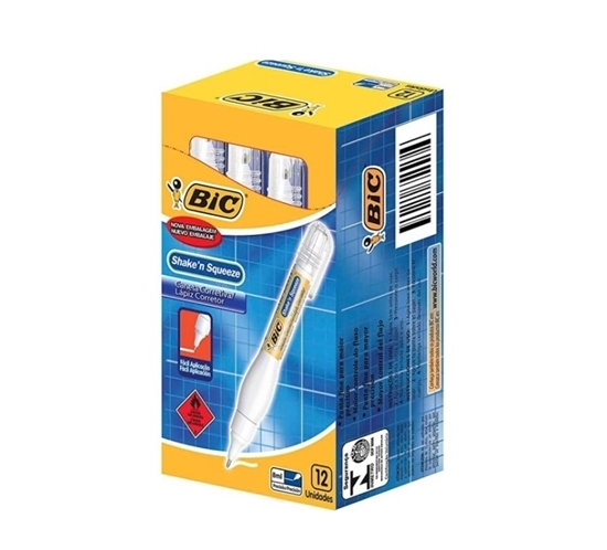Imagen de Bic corrector shake´n Squeeze X12
