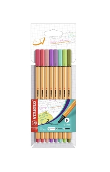 Imagen de Marcador stabilo point 88  x 8 colores