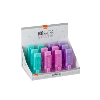 Imagen de Goma stiletto Brw - display 12 unidades-