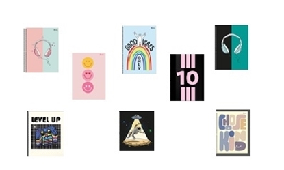 Imagen de Libreta 48h ilustra diseños con espiral