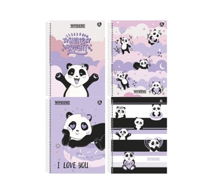 Imagen de Cuaderno a5 Animativa 80 hojas my friend con espiral t/dura