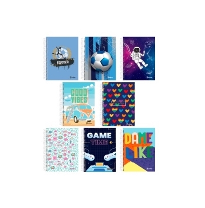 Imagen de Cuaderno a6 ilustra tapa dura diseños surtidos