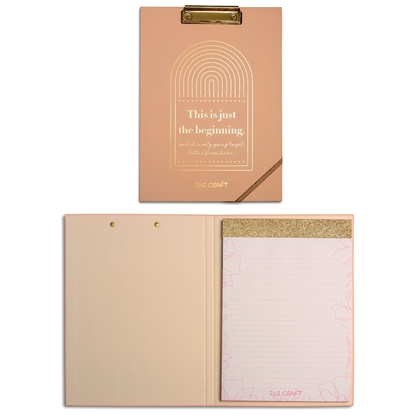 Imagen de Carpeta con block ibi craft padfolio a4 beginning