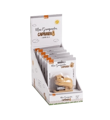 Imagen de Brw engrampadora capibara- display 6 unidades