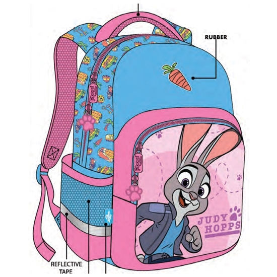 Imagen de Mochila zootopia 2 35 cm