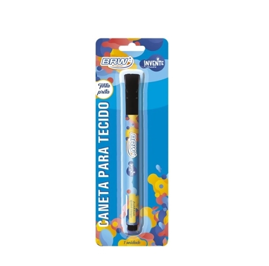 Imagen de Brw marcador para tela blanco