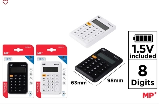 Imagen de Calculadora 8 digitos bolsillo main paper