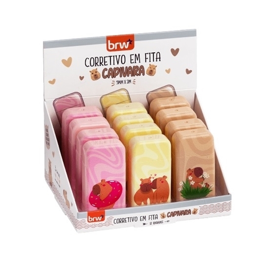 Imagen de Corrector Brw cinta 5mmx3m -capibara - display 12 unidades
