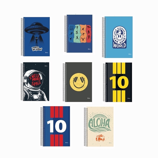 Imagen de Cuadernola ilustra 96 hojas tapa dura F