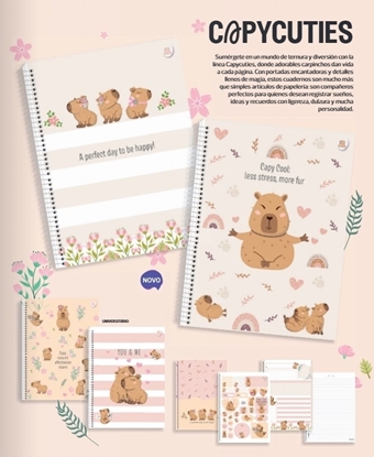Imagen de Cuadernola 80 hojas capibara animativa