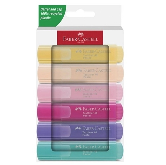 Imagen de Marcador fluo faber estuche x6