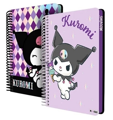 Imagen de Cuadernola mooving kuromi 96  hojas