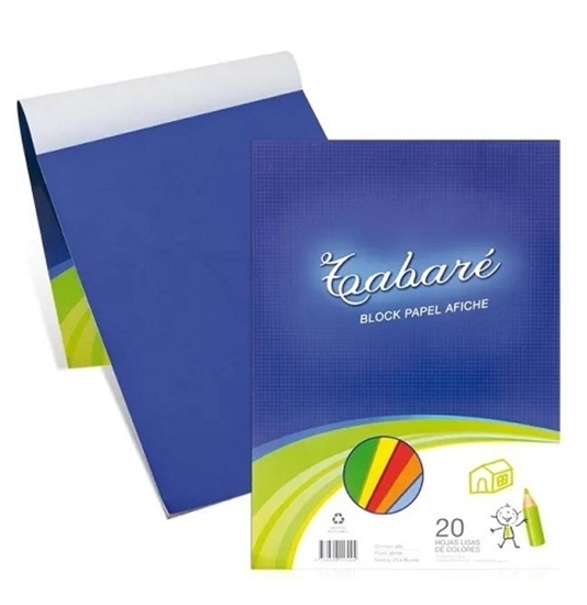 Imagen de Block afiche tabare pastel 25 x 35 20hojas