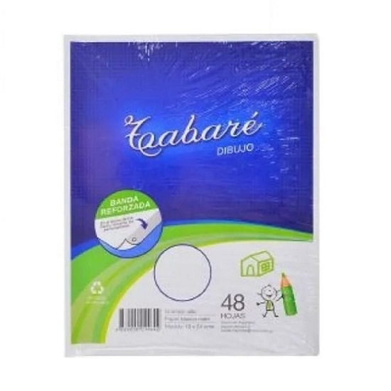 Imagen de Hoja tabare dibujo lisa x48