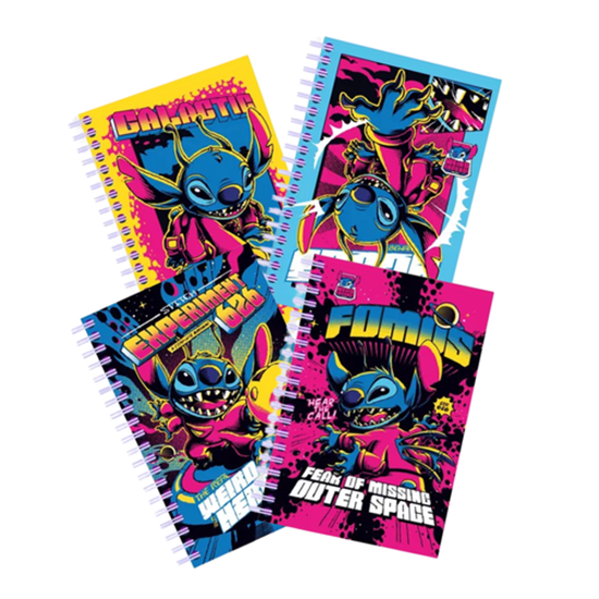 Imagen de Libreta 96 h caballito c/espiral stitch