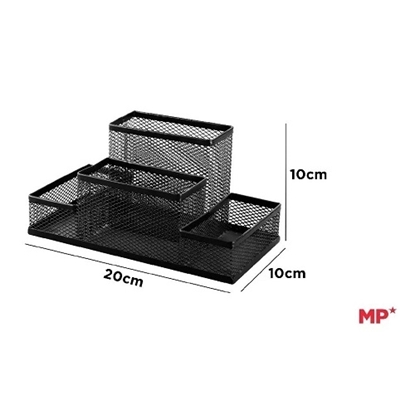 Imagen de Organizador de escritorio main paper negro   20 x 10