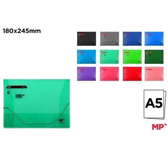 Imagen de Carpeta c/elastico a5 plastica main paper