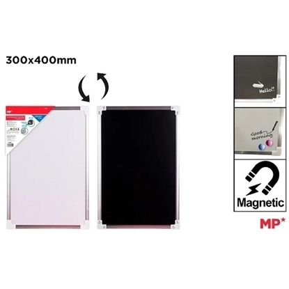 Imagen de Pizarra 2 caras main paper marco aluminio 30 x 40