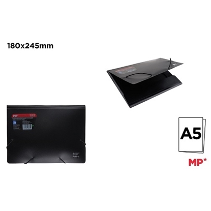 Imagen de Carpeta c/elastico a5 plastica main paper