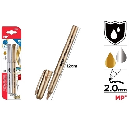 Imagen de Marcador metalizado 2.0 main paper oro