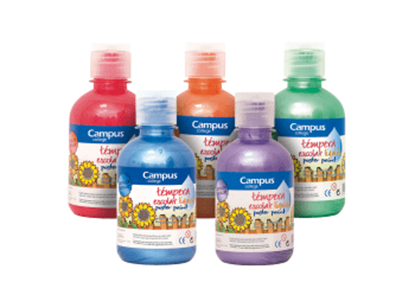 Imagen de Tempera campus metalica solubre en agua 250 ml