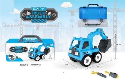 Imagen de A.Valija kit desarmable pala mecánica azul  /48