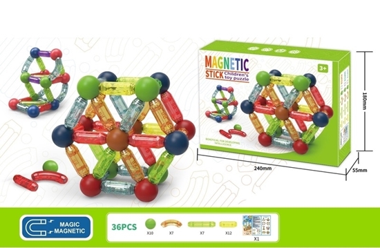 Imagen de a.Puzzle magnetico traslucido 36 piezas