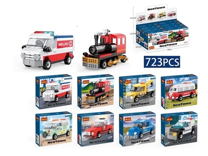 Imagen de Blokes cogo para armar vehiculos            /144