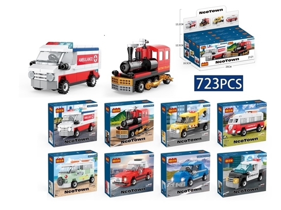 Imagen de Blokes cogo para armar vehiculos            /144