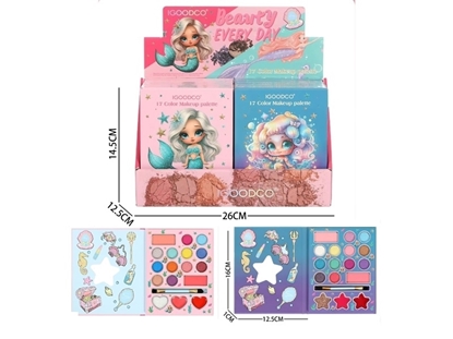 Imagen de A.Cosmetico  petaca 17 tonos       /192