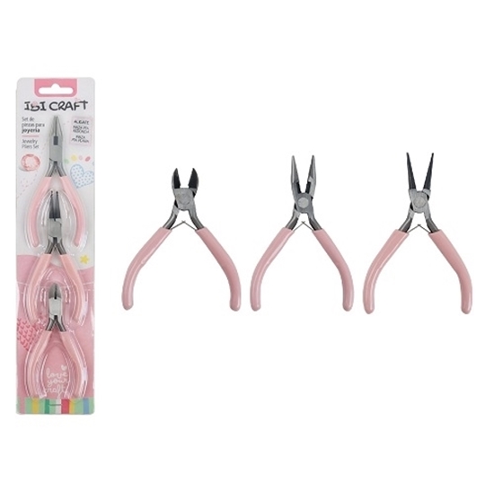 Imagen de Set de pinzas para joyeria ibi craft