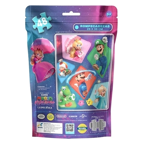 Imagen de Puzzle bolsa foil mario bros jca-5015