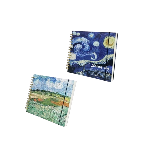 Imagen de A.Cuaderno scketbook 20x21 cm con espiral
