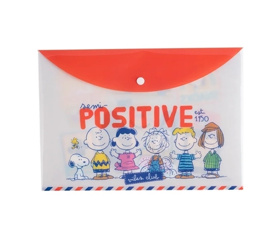 Imagen de Sobre a4 mooving con boton snoopy