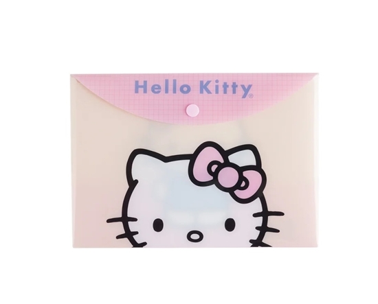 Imagen de Sobre a5 mooving con boton hello kitty