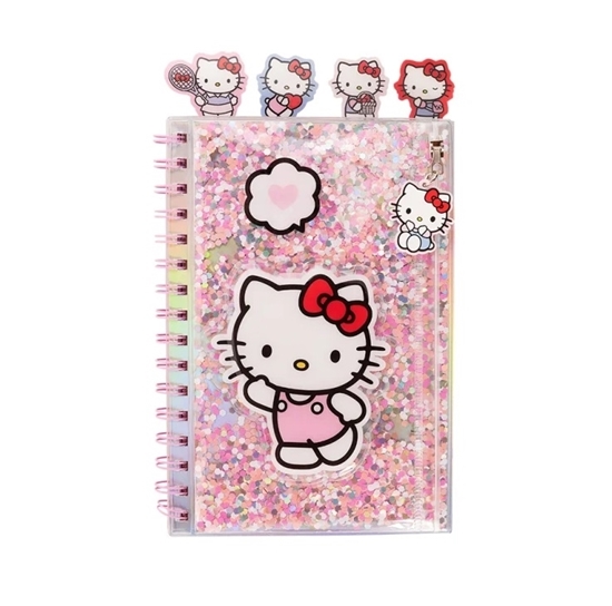 Imagen de Cuaderno mooving a5 con separadores hello kitty