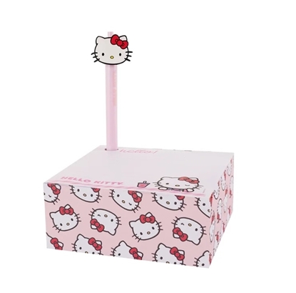 Imagen de Block de notas porta lapiz maw mooving hello kitty