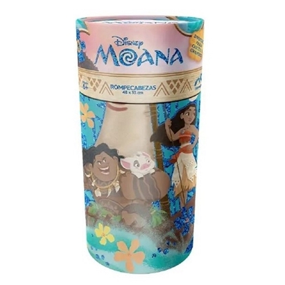 Imagen de Puzzle en cilindro moana 100 pzas jca-5106