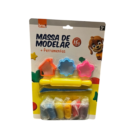 Imagen de Brw masa divertida con moldes en blister