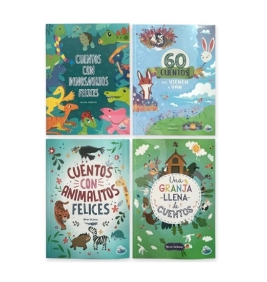 Imagen de Libro 60 cuentos con animalitos felices