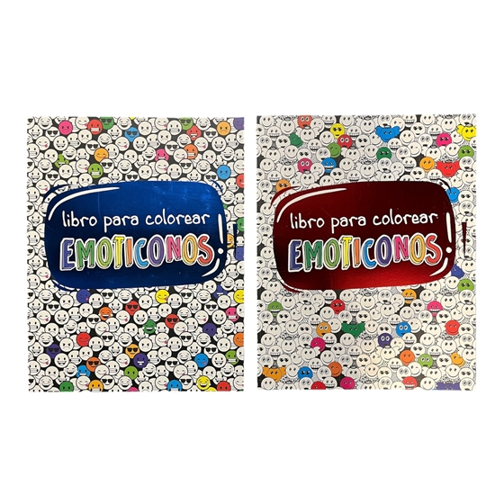 Imagen de Libro colorea con emoticones