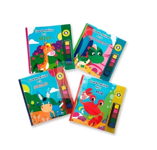 Imagen de Libro grandes artistas brainy kids