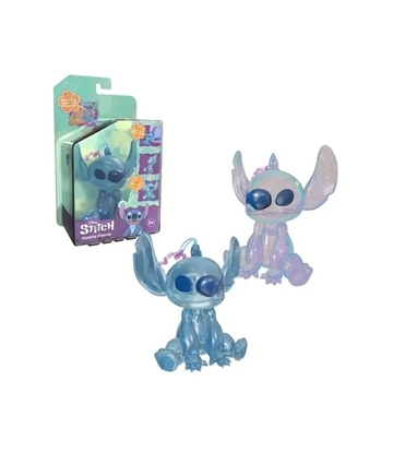 Imagen de Stitch squish transparente con relleno